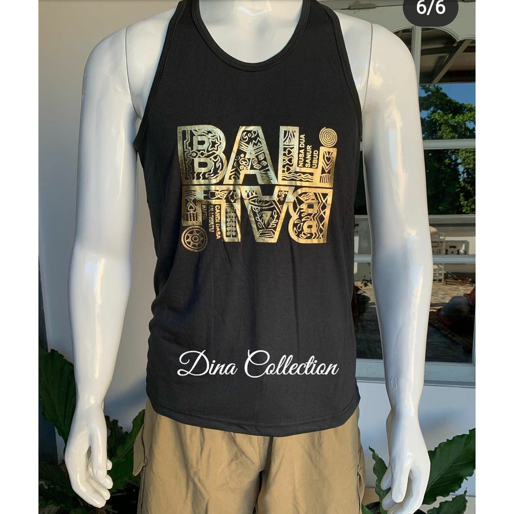 Baju singlet kaos oblong Bali XL