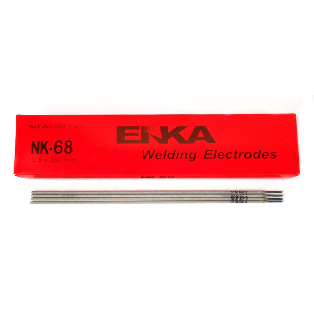 Kawat Las 2.6mm 5Kg ENKA NK68 / Kawat Las Steel ENKA NK 68 - Steel Welding Electrodes NK-68