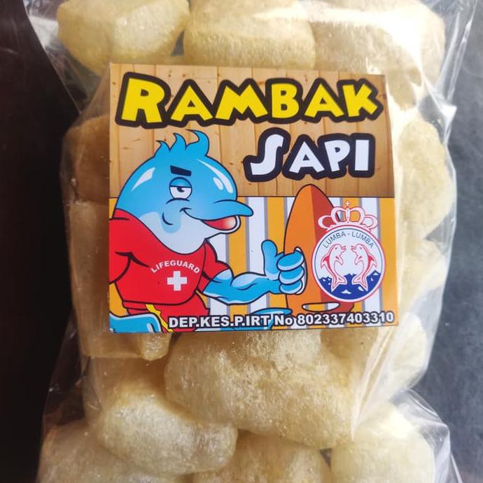 

Kerupuk Kulit Sapi/ Rambak/ Dorokdok/ Krecek/ Camilan/ Snack - Original