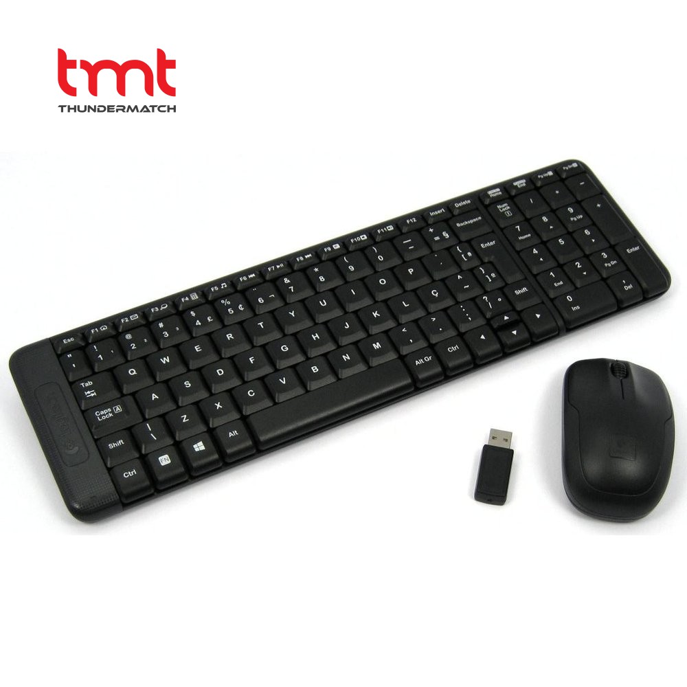 Keyboard Mouse Wireless Logitech MK220