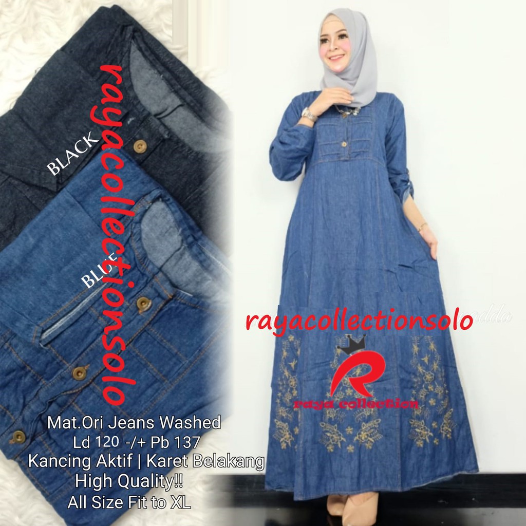 AERO MAXI / GAMIS LISTINA / NINIS MAXY / GAMIS BORDIR JEANS / GAMIS JUMBO JEANS