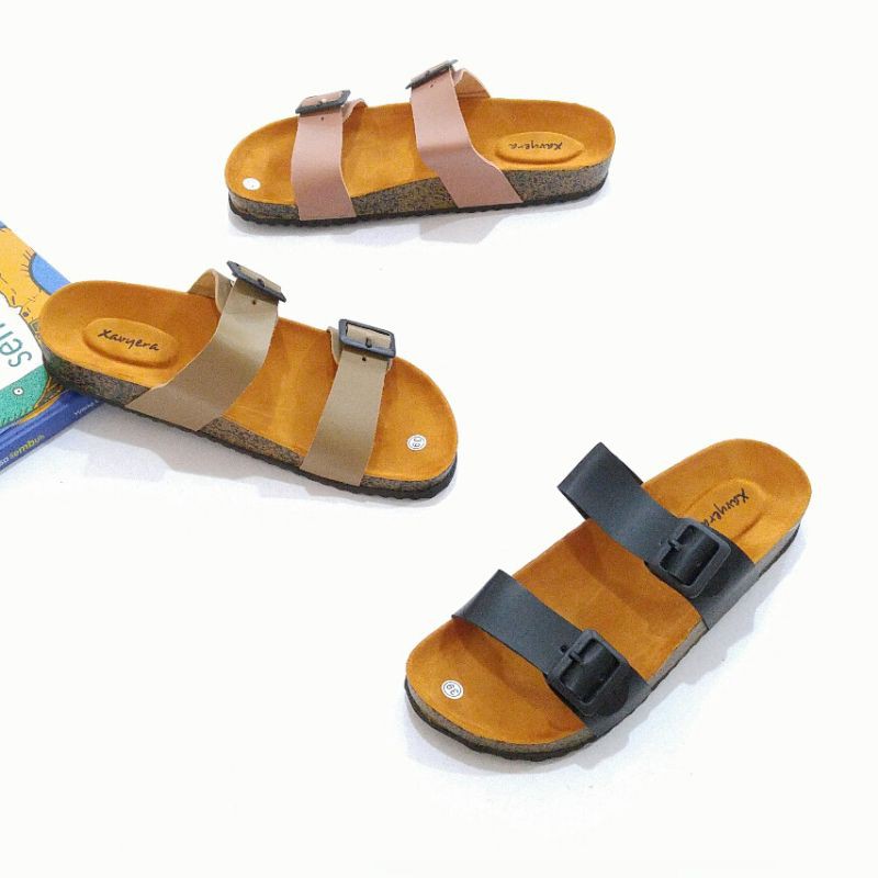 OBRAL CUCI GUDANG AKHIR TAHUN BORNEO SANDAL TALI SLIP KEREN RY10 BY XAVYERA