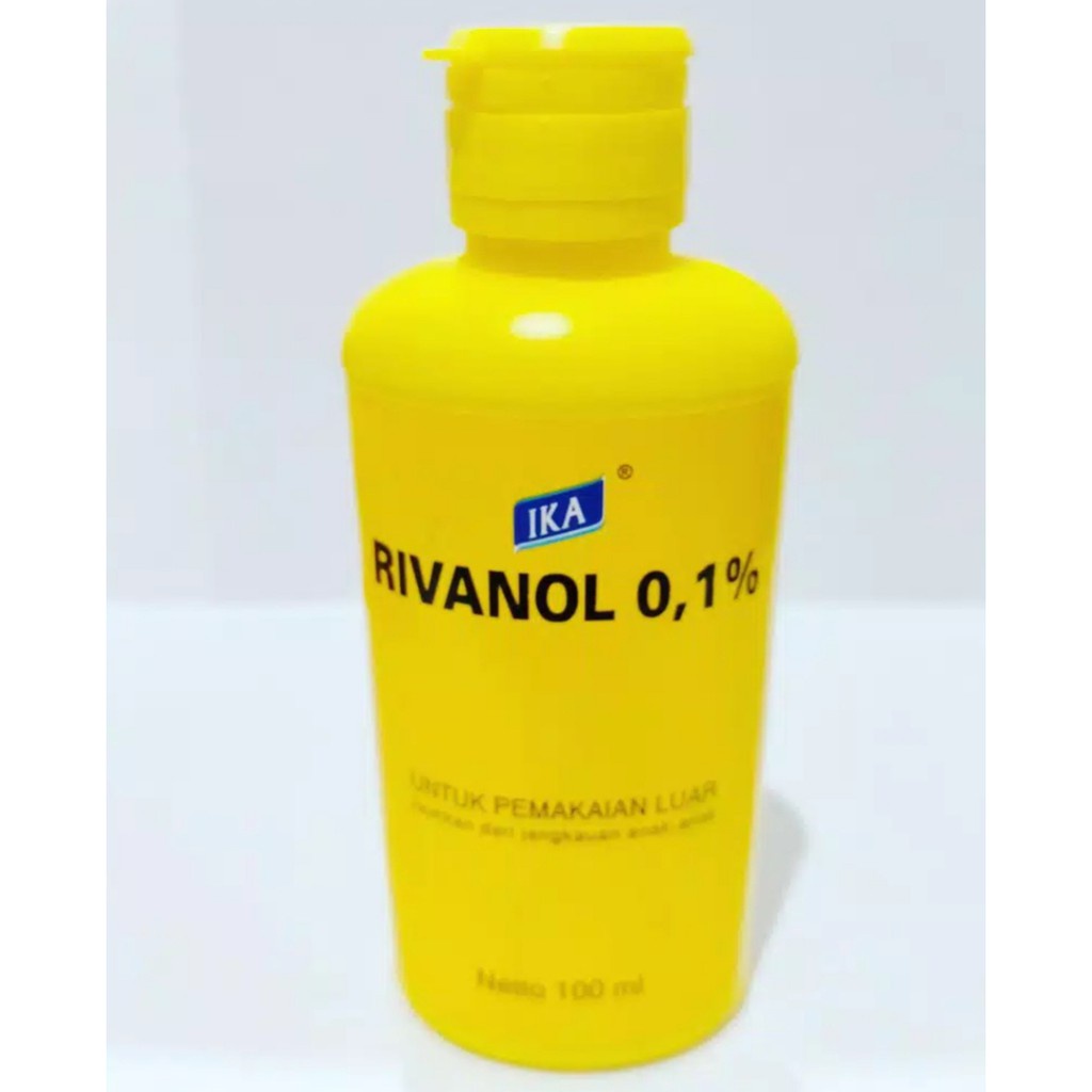 Rivanol 0,1 % 200 Ml || ika rivanol 200ml dan 100 ml || rivanol 0,1%