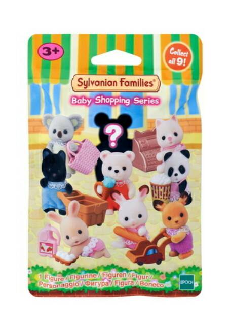 FIGURINE SYLVANIAN FAMILIES BABY SHOPPING / PARTY SERIES blind pack - 5382