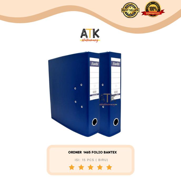 

BISA BAYAR DITEMPAT Ordner Bantex 1465-01 (Blue) Folio 7 cm atk HEMAT Kode 1289