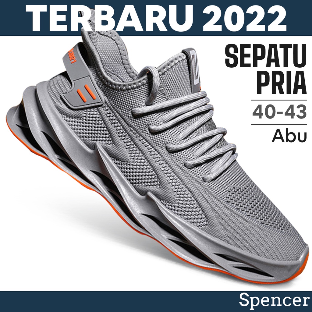SP11 - Sepatu Pria - Sneakers Olahraga Lari Casual Import