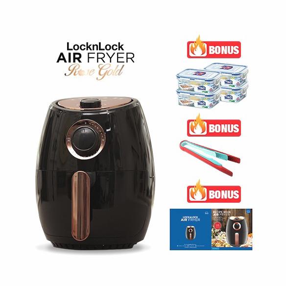 Air Fryer Lock N Lock - Lock and Lock AirFryer Series 2L Bonus 3 Item stok melimpah