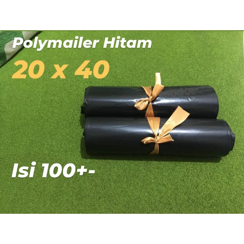 Plastik polymailer 20x40 (100) RAJAWALI packing olshop isi 100 tebal 50 mic amplop packing plastik paket