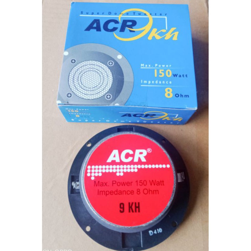 Super Dome Tweeter ACR 9 KH