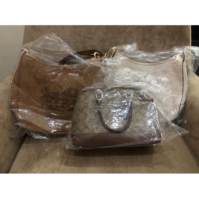 Barang Berkualitas COACH JESS HOBO 2PCS DAN COACH MINI SIERRA SADDLE CUCI GUDANG