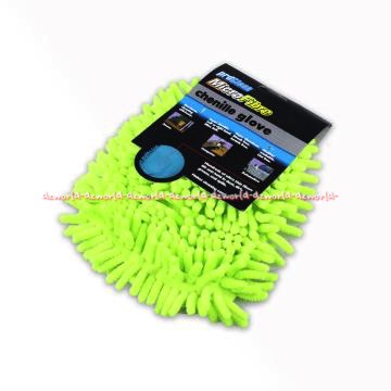 Proclean Chenille Sarung Tangan Microfiber Lembut Hijau