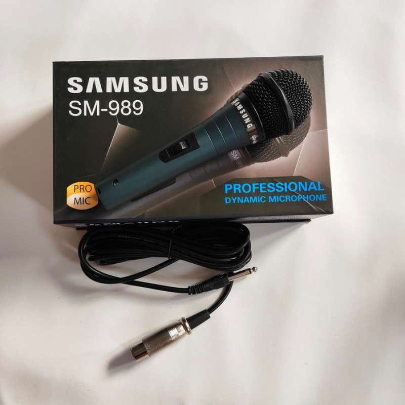 Samsung SM-989 Microphone Vocal Profesional Mic Kabel Karaoke