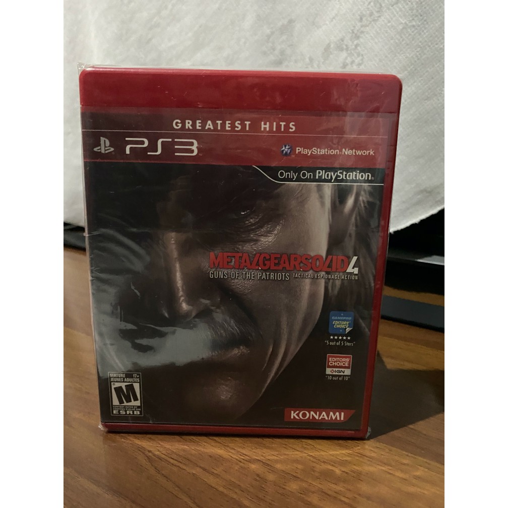 Metal Gear Solid 4 Guns of Patriots PS3