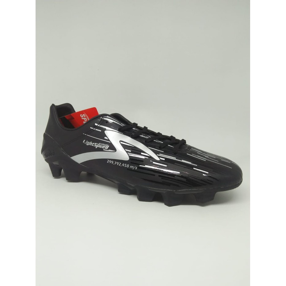 Sepatu bola specs Accelerator Lightspeed black white Original