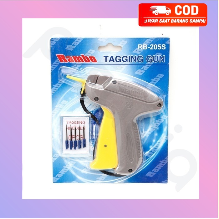 

Tag Gun Rambo Untuk Arrow Tagpin + 5 Refill Jarum