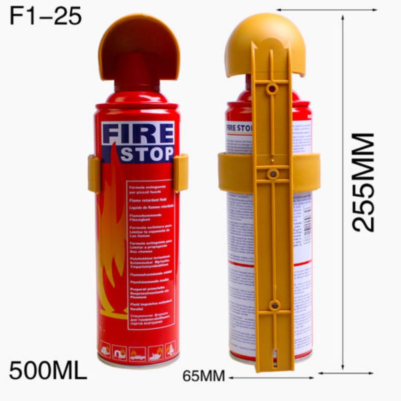 Alat Pemadam Api Kebakaran Mobil Rumah Emergency Fire Stop Firestop 500Ml Pemadam Darurat Portabel