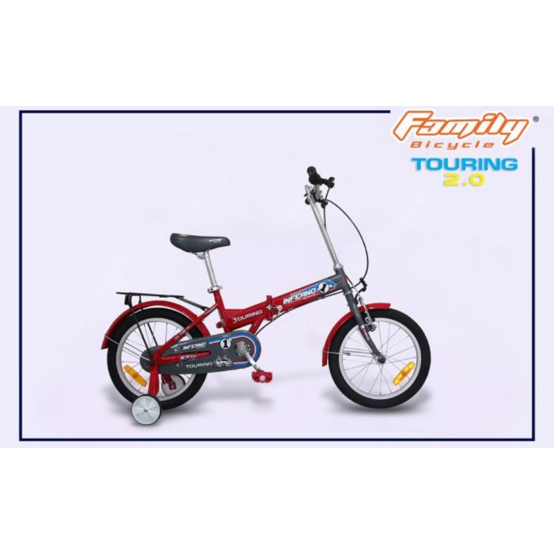 Sepeda Lipat Family Touring 16inch
