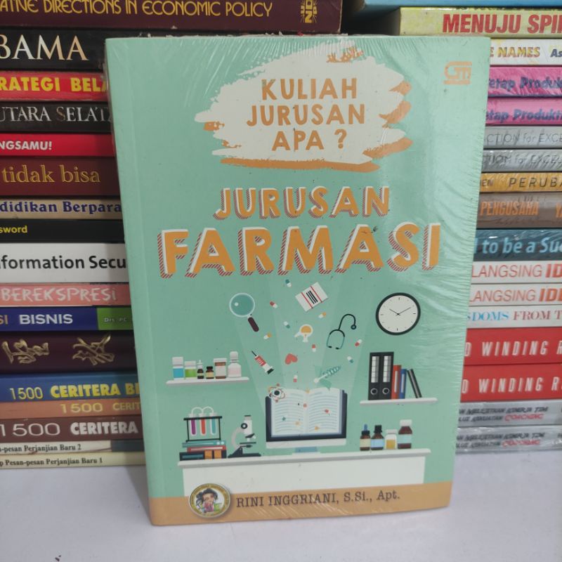 Buku Kuliah Jurusan Apa? Jurusan farmasi (ORIGINAL)