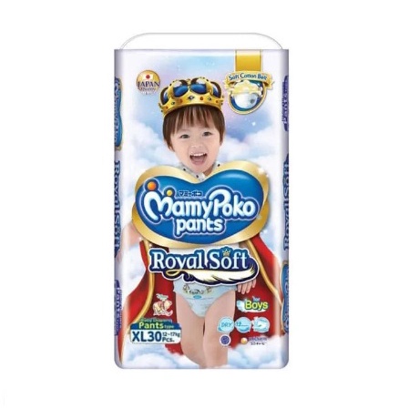 MAMYPOKO PANTS ROYAL SOFT SIZE XL30 BOY exp 31-5-2025 / POPOK CELANA / POPOK SEKALI PAKAI