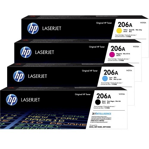 Tinta HP 206A 1 SET C, M, Y, K Original LaserJet Cartridge