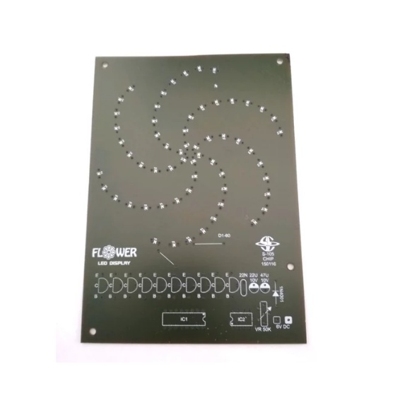 PCB Flower Led Display S-105