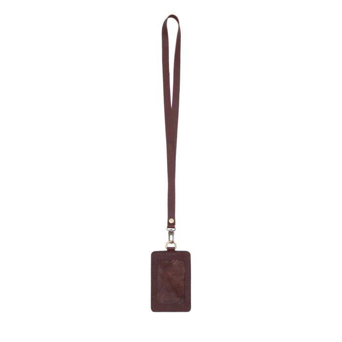 

Id Card - Gammara Leather - Id Badge (Dark Brown)