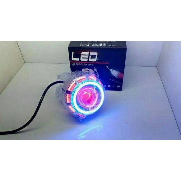 LED Projie Projector LED Lampu Projector Double AE