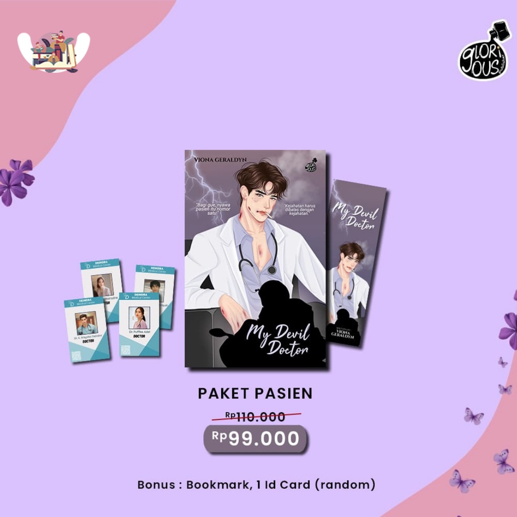 Ready Novel My Devil Doctor by Viona-PAKET PASIEN