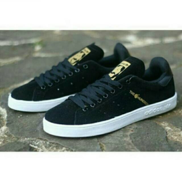 Adidas the hundreds hitam / sepatu the hundred / adidas the hundred / adidas hitam
