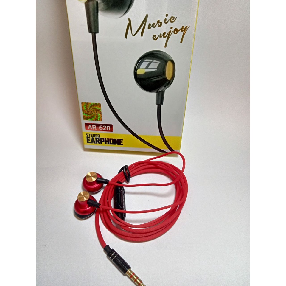 HEADSET HF HANDSFREE EARPHONE AR-620 AR620STEREO