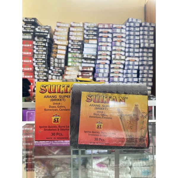 Sultan Arang Super (Briket) | Arang Bukhur | Briket