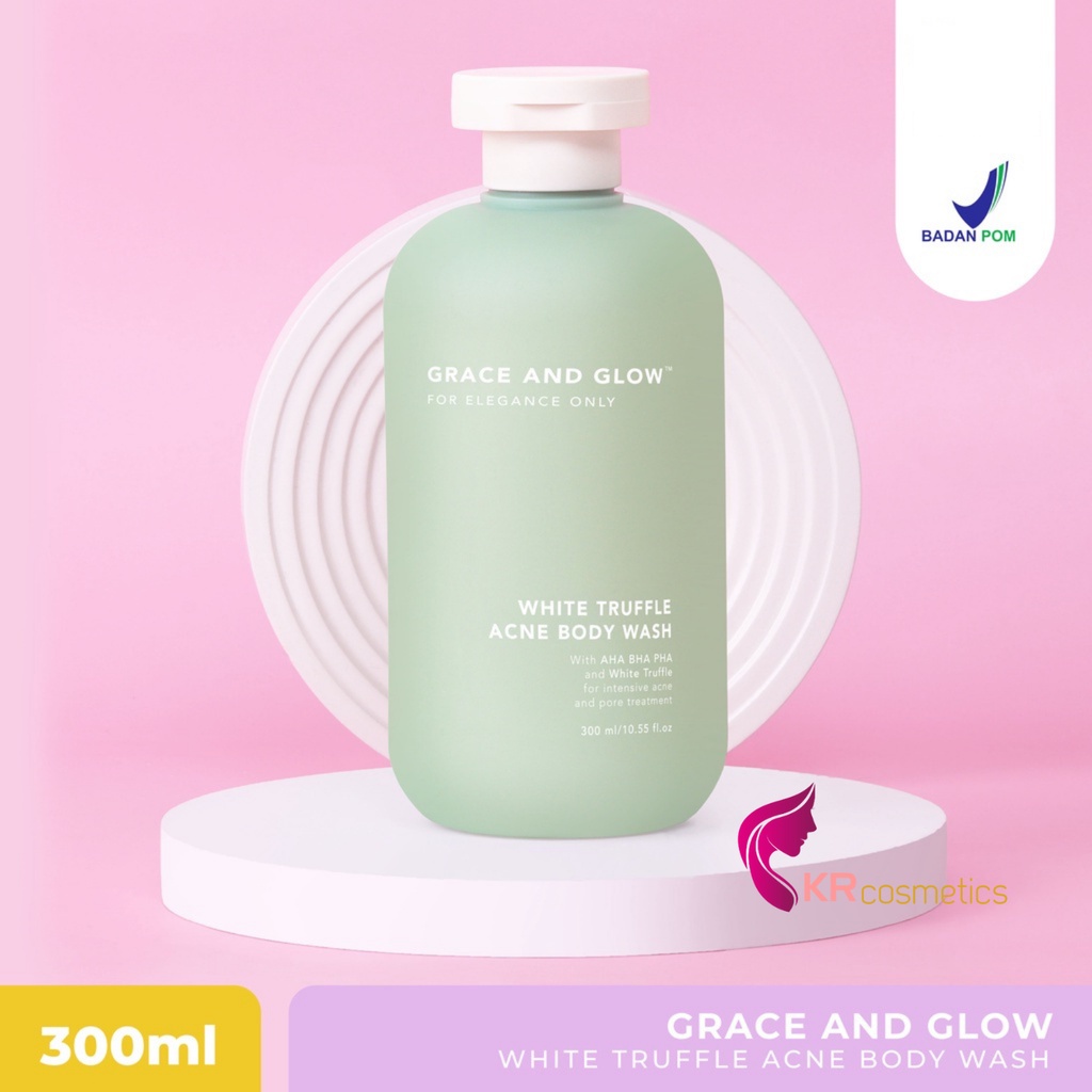 Grace and Glow White Truffle Acne Body Wash - SABUN GRACE AND GLOW ACNE HIJAU JERAWAT