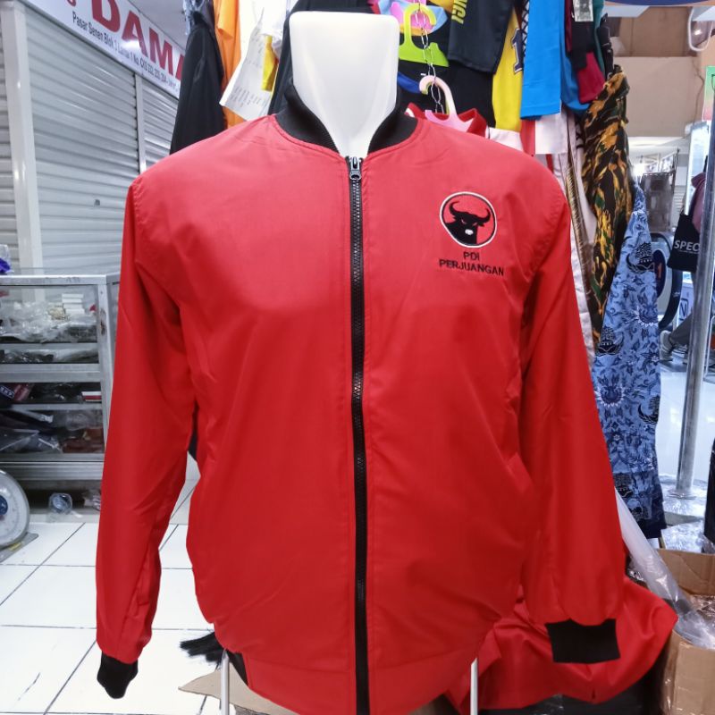 jaket bomber partai pdi perjuangan