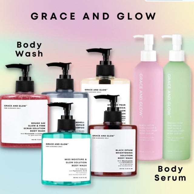 Grace and Glow body wash