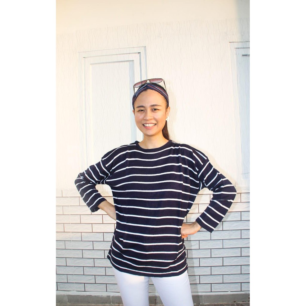 Knit stripe bigger / aatasan rajut stripe fs