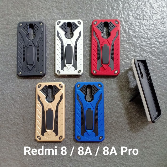 XIAOMI REDMI 8 Case Phantom Casing HP Redmi 8 Hardcase Kick Stand Transformer