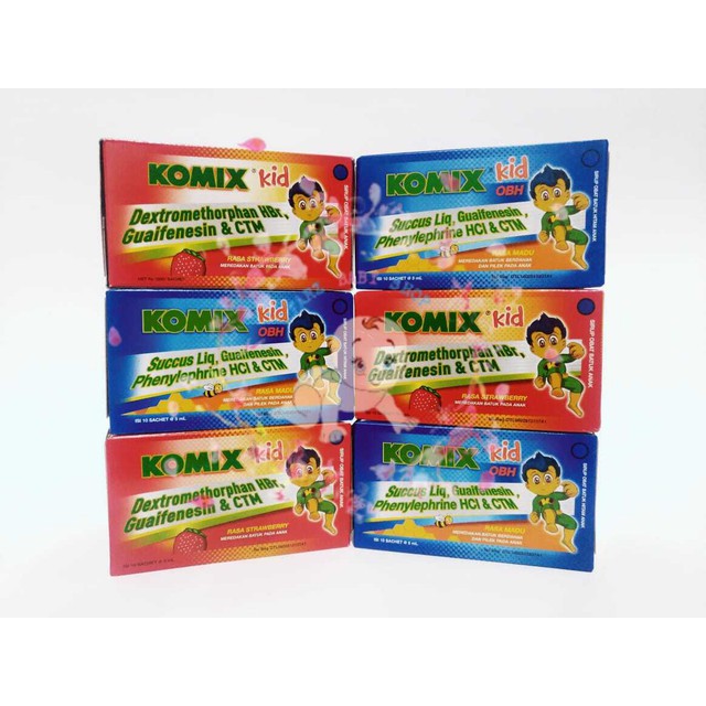 Promo Asli Komix Kid / Komix Anak / Komix Kids / Komix Madu-Strawberry