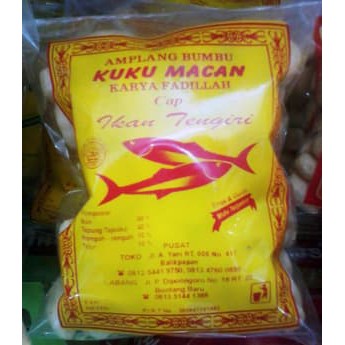 

Amplang Bumbu Kuku Macan Cap Ikan Tenggiri Khas Balikpapan