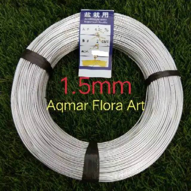 KAWAT BONSAI ALUMUNIUM ECERAN PERMETER UKURAN [1.5MM]