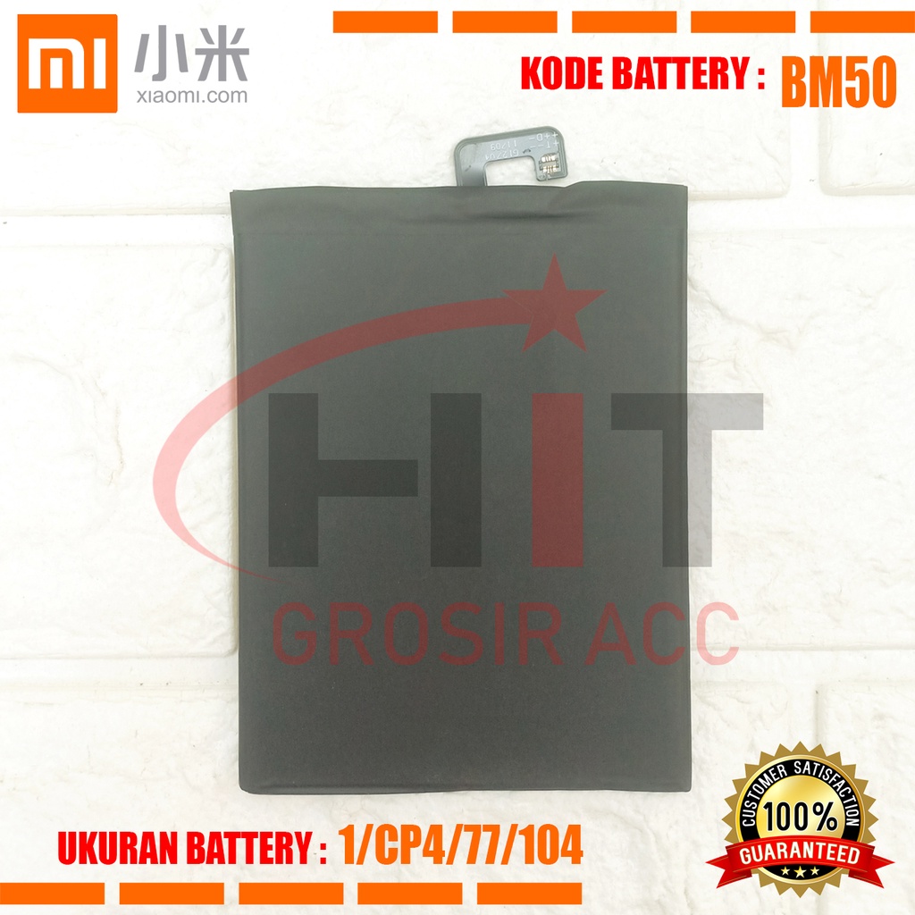 Baterai Battery Original Xiaomi Mi Max 2 / Kode Baterai BM50