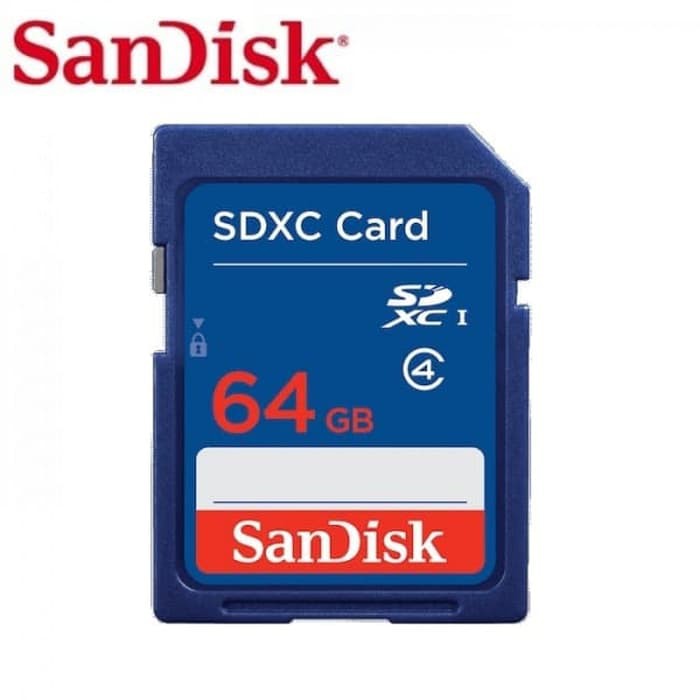 Sandisk SDXC Card / SD Card Class 4 - 64GB
