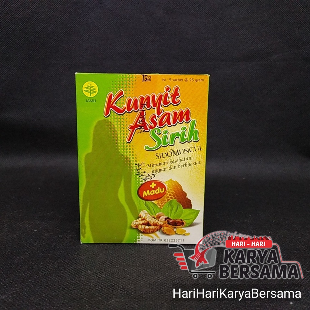 Jual Kunyit Kunyit Asam Sirih Sidomuncul 5x25gr Shopee Indonesia 7165