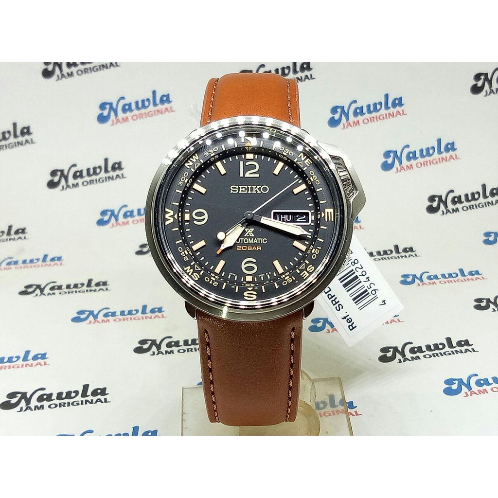 Seiko Prospex SRPD31K1 Compass Brown Leather - Jam Tangan Pria SRPD31