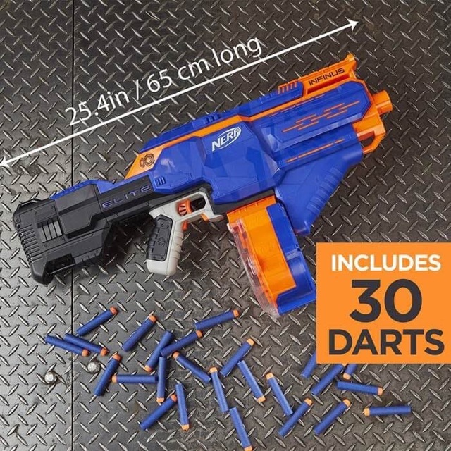 Jual Nerf Gun Automatic Infinus 