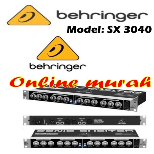 Behringer sx 3040 behringer sx3040 Sonic Exciter Sound Processor original
