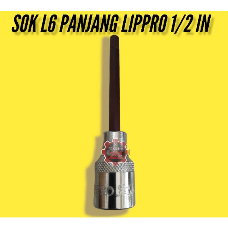 SOK L 6 LIPPRO PANJANG KUNCI SOK L 6 PANJANG LIPPRO