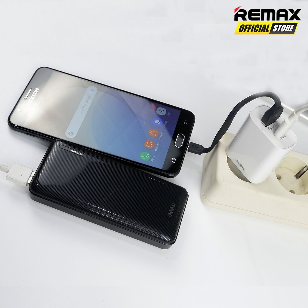 Remax RP-U37 Charger QC + PD Fast Charging Garansi Resmi / Cas Handphone / Charger Handphone