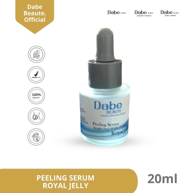 (READY STOCK) Dabe Beaute Peeling Serum Royal Jelly by Bella Shofie Dabebeaute