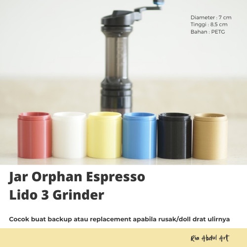 Jar Orphan Espresso Lido 3 Grinder