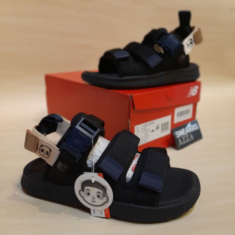 Sendal Tali New Balance Black